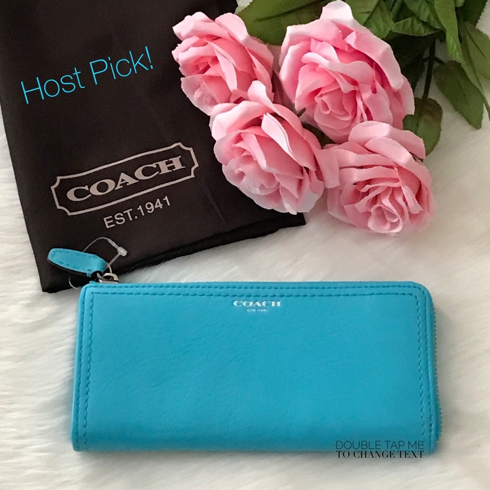 🦋HOST PICK🦋 New Coach Legacy Leather Slim Wallet